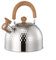 Honseadek Hervidor silbante superior de estufa de 2 L, 3 L, 4 L, tetera de acero inoxidable con mango antiquemaduras, hervidor de inducción de calentamiento uniforme para cocinas, estufas de gas