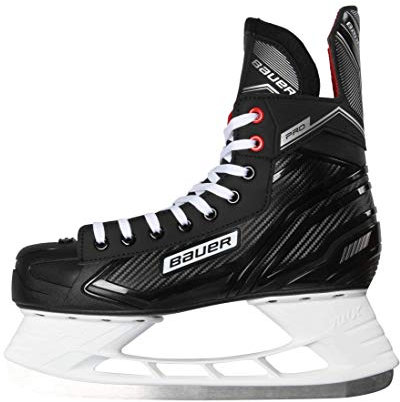 Nike Bauer Herren Pro Skate Sr Feldhockeyschuhe, Schwarz (Schwarz-Weiss-rot-SI 900),40.5 EU