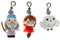 Harry Potter Schlüsselanhänger Set – 3 Waschbare Polyesterfiguren – Harry Potter Plüschtier, Accessoires, Sammlerstücke, Gastgeschenke, Merchandise von PMI, 11,5 cm (C)
