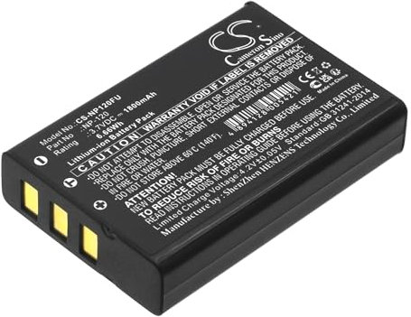 TCTK Akku 1800mAh Kompatibel mit [Silvercrest] für 67099, für 75981, für HD Camcorder SCAZ 5.00 A1, für SCAZ 5.00 A1, für B2, für [Toshiba] für Camileo H30, für Camileo X100, für [RI FBA
