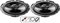 Peugeot 107 Haut-Parleur de Porte Avant Pioneer Enceintes de Voiture 6.5 17cm + Adaptateur Pods 300W