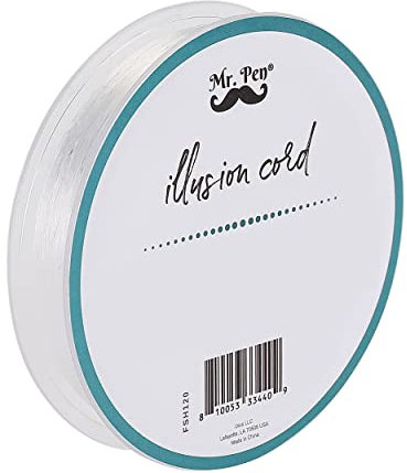 Mr. Pen- Fishing Line, 218 Yard, Nylon String, Fishing Wire, Fishing Line Clear, Clear String, Clear String for Hanging, Clear Fishing Line for Hanging Decorations