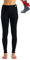 Merinowolle Thermounterwäsche Damen - Merino Unterhose Damen Merino Leggings + Wollsocken(X-Large, 320 Black)