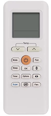 RG70A/BGEF Air Conditioner Mando a Distancia de Repuesto RG70A BGEF Reemplace Control Remoto para MIDEA aircondition MA-09NXD0-I MA-12NXD0-I MA-18NXD0-I MA-24NXD0-I RG70C/BGEF RG70C1/BGEF RG70E/BGEF