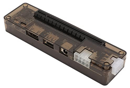 Laptop External Independent Video Card Dock, DC 12V 150W EXP GDC Graphics Extension Expresscards 6Pin 8P Interface Output Dock for Laptop