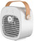 Eidoct Portable Air Conditioner, Personal Mini Conditioner, Air Coolers for Home, 3 Speeds Mode Evaporative Cooler Air Humidifier with Handle for Home Office Dorm Indoors (White)