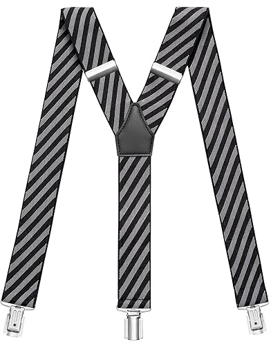 Sencillo Herren Hosenträger mit Starken Clips Y-Form