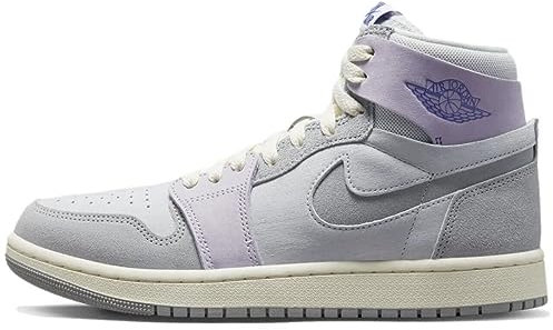 Air Jordan 1 Zoom Air CMFT Court Viola CT0979-505, Photon Dust/Grigio Fumo Chiaro, 36.5 EU