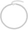 LILIE&WHITE Collana in Acciaio Inox Color Argento, Resistente alla Perdita di Colore, Antiallergica, Regalo Elegante per Donne