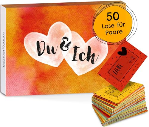 Geschenk für Paare - Ideen für unvergessliche Paarzeit - Jahrestag Geschenk für Ihn und für Sie - Überraschung zum Hochzeitstag für Männer und Frauen - Geschenkidee für gemeinsame Zeit und viel Liebe