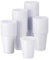 Hermes Shop 1000 Bicchieri Plastica Bianchi 200 cc Bicchiere Polistirene Monouso per Acqua 10cf x 100 pezzi