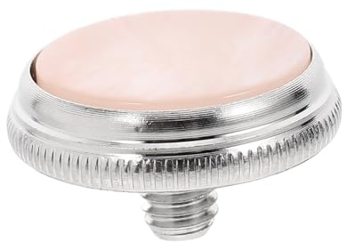 TOYANDONA 2stücke Kurzhorn Knopf-buckle Piston Button Snap Cover Für Trompete Musikinstrument Zubehör Mit Langlebigem Und Weißer Schale Für Reparaturen Und Ersatzteile