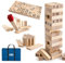 Grasshopper Games Giant 4 in 1, Stack ‘N’ Fall, King Kubb, Dominoes, Number Kubb, Outdoor Family Garden Games for Kids and Adults