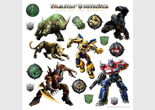 Transformers Kinderzimmer Wandstickers, Wandtattoo junge deko von AG Design 30 x 30 cm | ADKS 3920