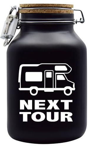 Spardose Next Tour Geld Geschenk Idee Schwarz XXL