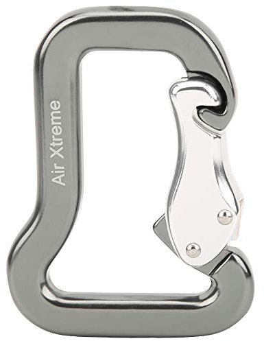Parachute Carabiner, Lightweight Locking Carabiner Parachute Master Lock Carabiner Paragliding Hiking Traveling