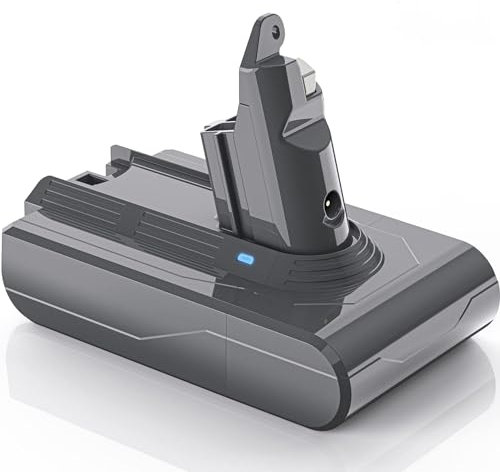 Batterie pour Dyson V6 DC62, LONGFIT Batterie Li-on 6500mAh Dyson V6 Animal V6 Trigger V6 Fluffy V6 Motorhead V6 Absolute Aspirateurs Batterie DC58 DC59 DC61 DC72 DC74 SV03 SV05 SV06 SV07 SV09