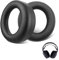 Yesimola Ersatz Ohrpolster für PS5 Kopfhörer,mit Sony PS5 Pulse 3D Headset, Wireless Headset Ohrpolster,Ersatz Ohrpolster mit Weichem Proteinleder (Schwarz)