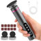 SternSinn 2 in 1 Eléctrica Pies Quita Durezas, Recargable Aparato de Pedicura Profesional, 9 Velocidades Ajustables con Visualización del nivel de batería para Eliminar Callosidades (Negro)