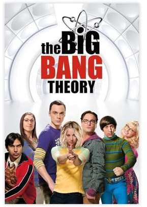 Filmkunst-Poster The Big Bang Theory, TV-Show-Serie, Fans, Geschenk, Sitcom-Film, Raumdekoration, 7 Leinwandposter, Wandkunst, Dekordruck, Gemälde für Wohnzimmer, Schlafzimmer, Dekoration, 20 x 30