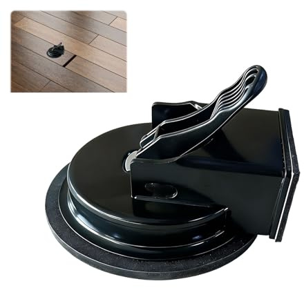 Heavy Duty Floor Gap Fixer Tool,11.8cm/4.65in Suction Cup Plank Grabber with Nano Gel Adhesive Pad for Wood Deeper Texture Laminate/Vinyl Flooring Repair Ideal for Filling Floor Gaps and Cracks Fixing