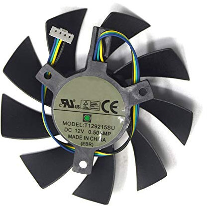 iHaospace Video Card Cooling Fan for Zotac GTX 1060 6Gb Mini 3GB Mini Graphics Card Fan