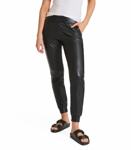 Commando Faux Leather Jogger (Large)