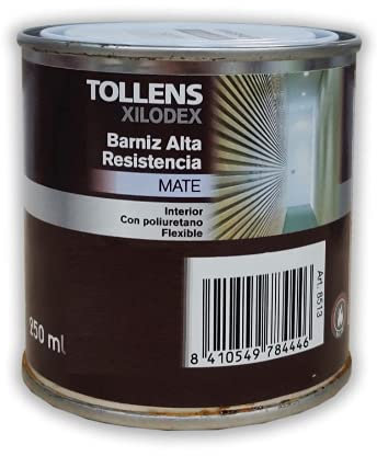 Tollens - BARNIZ ALTA RESISTENCIA MATE INTERIOR 250 ML - Roble Americano 508