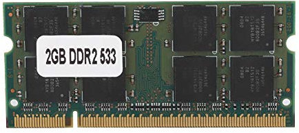 fasient 2GB DDR2 533MHz PC2-4200 Módulo de Memoria para computadora portátil de Alto Rendimiento Memoria RAM para Placa Base de computadora