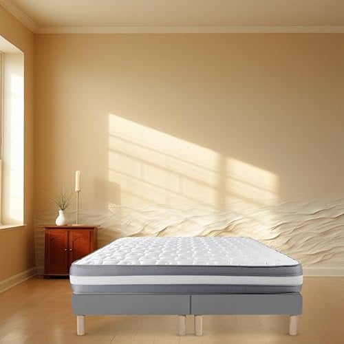 by sommiflex SOMMIER TAPISSIER Gris 70x190x2 (140x190) | Fabrication FRANÇAIS