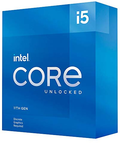 Intel® Core™ i5-11600KF Processeur de Bureau 6 cœurs jusqu'à 4,9 GHz débloqué LGA1200 (Intel 500 Series & Select 400 Series) 125 W