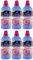 Felce Azzurra 6er-Pack Ammorbidente Concentrato Rosa e Fiori di Loto,Konzentrierter Weichspüler mit Rosen- und Lotusblumen,24 Wäschen,600ml