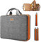 ZINZ Schlanke und Erweiterbare Laptop Tasche 13 13.3 13.6 14 Zoll Hülle Langlebige Recycelte Aktentasche für MacBook Air/Pro 13-14 M1 M2 M3 2021-2023 Pro/Max,13.5 Surface Laptop 4/3,D02G02