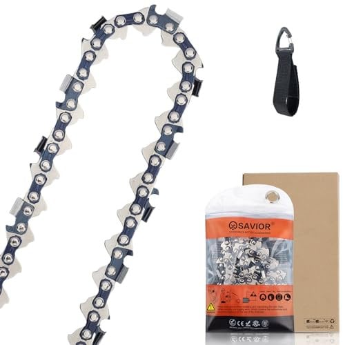 45 cm Catene per Motosega 0.325 72 Maglie di Trasmissione, 1,3 mm, compatibile per Husqvarna, Dolmar, Ryobi, Efco e Oregon 95TXL