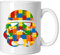 Stormtrooper Helmet Bricks Sci Fi Movie Inspired Novelty Gift Mugs for Men, Women, Home & Work