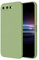 HONLEN Hülle für iPhone 7 Plus/iPhone 8 Plus Schutzhülle Case, (5.5 Inches) Liquid TPU Silicone Handyhülle mit Fallschutz Silikon Cover Matcha-Grün