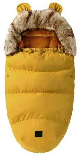 Baby Kinderwagen Schlafsack Babyschlafsack Winter Warm Wasserdicht Winddicht Waschbar geeignet für Kinderwagen, Autositz, Sportkinderwagen, Buggy, Babyschale