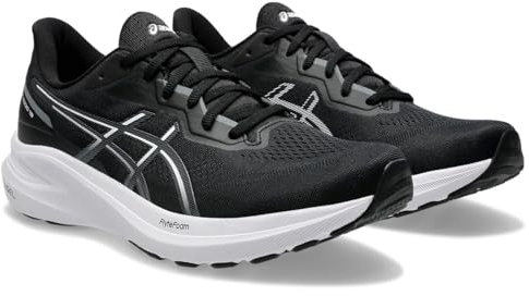 ASICS Herren Gt-1000 13 Laufschuhe Stabilitätsschuh Black/White - Schwarz 46
