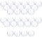 Generic 30 X acryl-Ornamente, Durchsichtige, Kugeln zum Befüllen Acrylkugeln 2cm für Geburtstag, Weihnachten, Zuhause