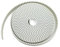 1 Stück T5 PU offener Riemen T5 Zahnriemen T5 16 mm weißes Polyurethan mit Stahlkern, Gürtelbreite 16 mm (Size : 5M)