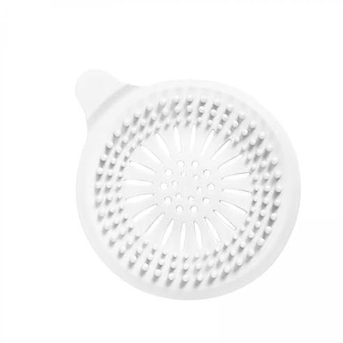 JISADER 4X Bodenablaufmatte, Wannenstopper, Universell, Wiederverwendbar, Flexibel, Badewannenstopper, Ablaufmatte für Waschbecken, Hotel, Wäscherei,