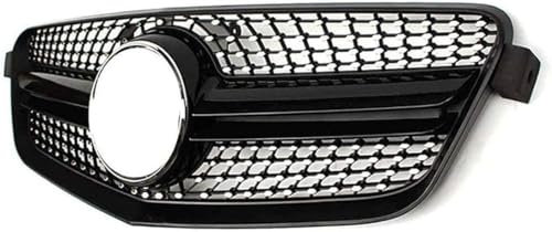 HEAU Auto Front Kühlergrille für Mercedes Benz E Class W212 2010 2011 2012 2013, Front Stoßstange Grille Ersatz Zubehör, Verschleißfest Gitter Grill