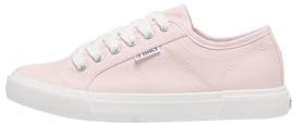ONLY Femme Canvas Sneaker Onlnicola Noos Baskets en Toile, Silver Pink, 37 EU