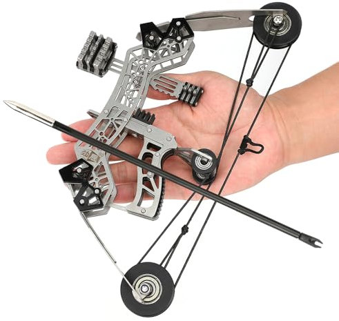 SHARROW Compound Bogen und Pfeile Set für Jugend und Erwachsene, Taschenbogen Compoundbogen Pfeile Kit mit Zielscheibe für Bogenschießen Outdoor Schießen (Typ 9)