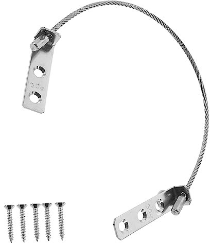 MUSISALY 3stücke Kabelschloss Für Fenster Fenstersicherung Aus Stahl Und Aluminiumlegierung Fensterbegrenzer Für Kindersicherheit Unkomplizierte Installation Langlebiges Und Verschleißfeste