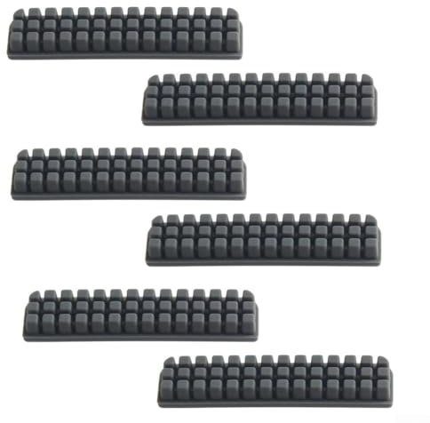 Lot de 6 brosses de nettoyage en silicone A1 pour balai d'essuie-glace Bambulab