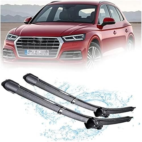ZHAODG Auto Scheibenwischer Vorne, für Audi Q5 8R FY 2009-2020 cheibenwischerarm, Set Wischer Wischblätter,Auto Reinigung Zubehör,A/LHD