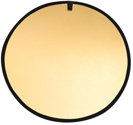 Holibanna Faltbarer Doppelseitiger Lichtreflektor Für Fotografie Silber Und Gold Für Kunstwerke Außenaufnahmen Und Live-übertragungen Leicht Zu Reinigen Und Transportabel