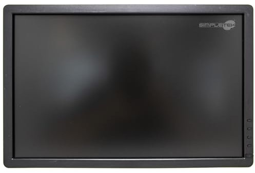 SIMPLETEK Bildschirm-Monitor Display 19 LCD E1913C Wide 16:9 VGA DVI PC Desktop-Computer | ohne Basis | VGA-Kabel und Stromversorgung enthalten (überholt)