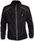 WOSAWE Herren Fahrradjacke Winddichte Wasserabweisend MTB Mountainbike Jacket Für Radfahren, Joggen, Wandern (Schwarz L)